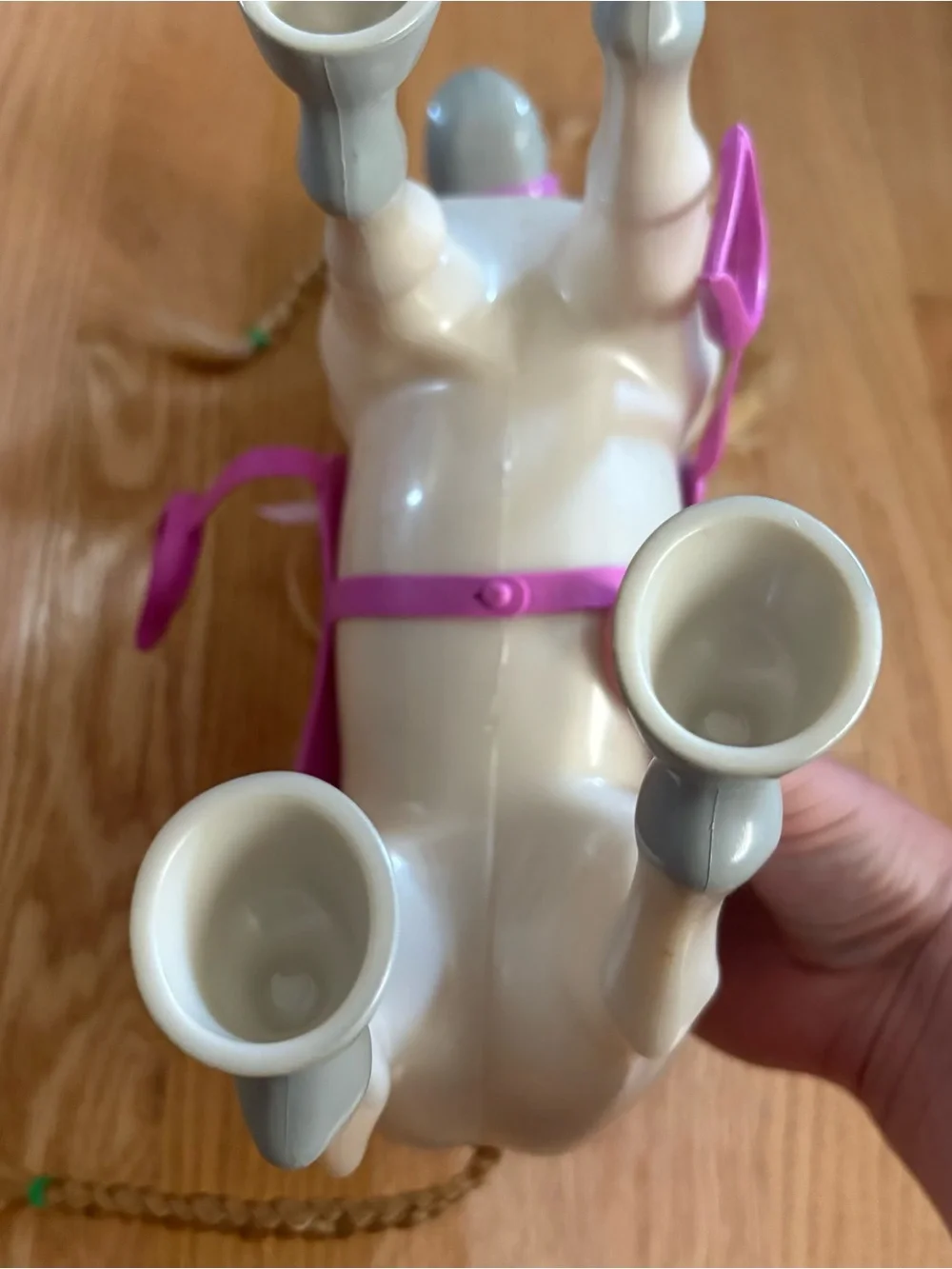 Disney Maximus Tangled Princess Rapunzel White Horse 12” Toy Figurine Horse